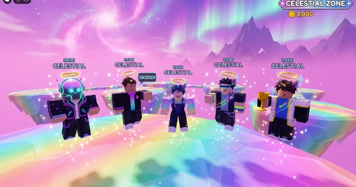 Escape Tsunami Celestial Brainrots