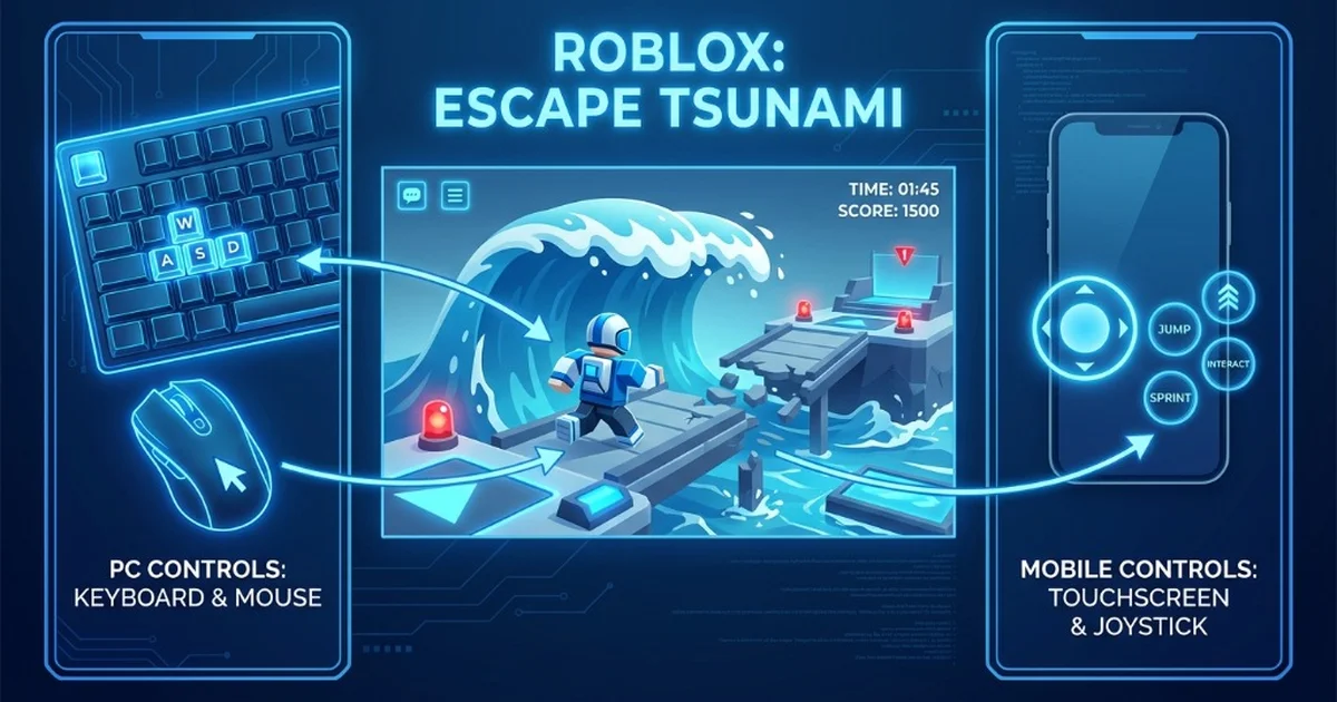 Escape Tsunami Controls Guide